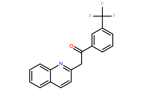 2-喹啉-2-基-1-[3-(三氟甲基)苯基]-乙酮