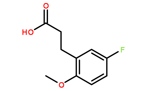 3-(5-氟-2-甲氧基苯)丙酸