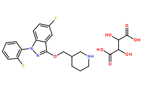 (S)-5-氟-1-(2-氟苯基)-3-(哌啶-3-基甲氧基)-1H-吲唑