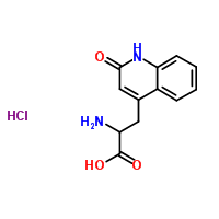2-氨基-3-(1,2-二氢-2-氧代-4-喹啉基)丙酸盐酸盐