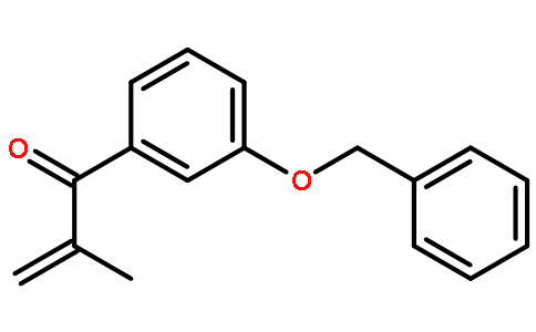 2-甲基-1-[3-(苯基甲氧基)苯基]-2-丙烯-1-酮