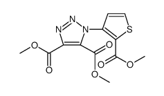 1H-1,2,3-Triazole-4,5-dicarboxylic acid, 1-[2-(methoxycarbonyl)-3-thienyl]-, 4,5-dimethyl ester