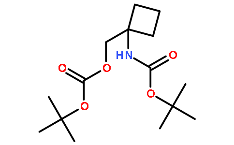 {1-[(tert-Butoxycarbonyl)amino]cyclobutyl}-methyl tert-butyl carbonate