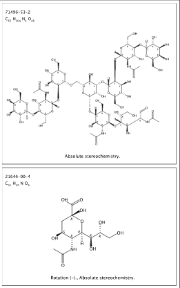 Glycyl-monosialylated biantennary (A1-gly)