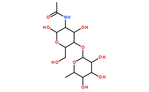 2-乙酰氨基-2-脱氧-4-o-(a-l-吡喃岩藻糖基)-d-吡喃葡萄糖
