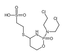 2-({2-[Bis(2-chloroethyl)amino]-2-oxido-1,3,2-oxazaphosphinan-4-y l}sulfanyl)ethanesulfonic acid