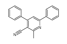 2-methyl-4,6-diphenylpyridine-3-carbonitrile