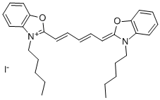 3,3'-二-N-戊基恶唑二羰花青碘化物