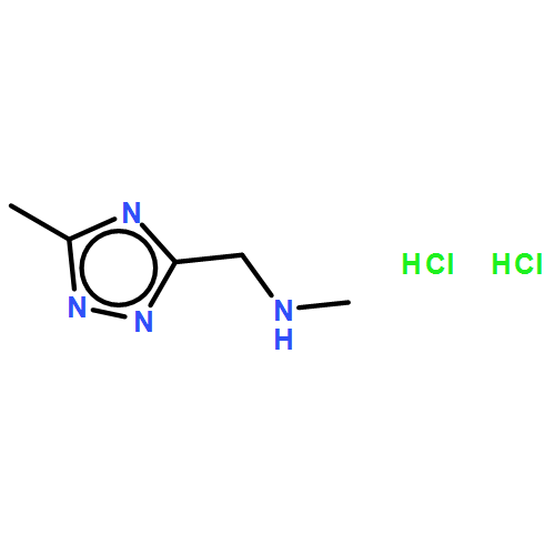3-(ALPHA-氨乙基)-5-甲基-4-H-1,2,4-三唑双盐酸