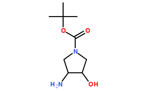 (3R,4R)-3-氨基-4-羟基吡咯烷-1-甲酸叔丁酯