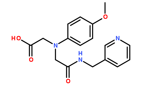 ((4-Methoxyphenyl){2-oxo-2-[(pyridin-3-ylmethyl)-amino]ethyl}amino)acetic acid