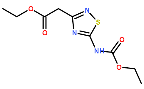 2-(5-((乙氧基羰基)氨基)-1,2,4-噻二唑-3-基)乙酸乙酯