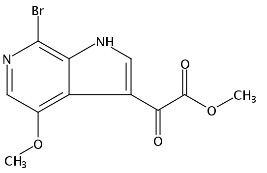 2-(7-溴-4-甲氧基-6-氮杂吲哚-3-基)-2-氧代乙酸甲酯
