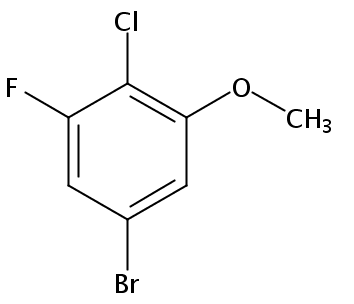 5-Bromo-2-chloro-1-fluoro-3-methoxybenzene