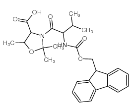 (4S,5R)-3-(FMOC-VAL)-2,2,5-TRIMETHYL-OXAZOLIDINE-4-CARBOXYLIC ACID