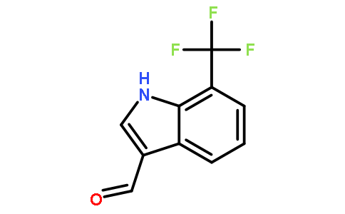 7-三氟甲基吲哚-3-甲醛