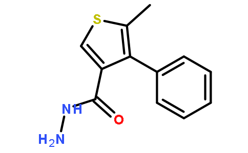 5-甲基-4-苯基噻吩-3-碳酰肼