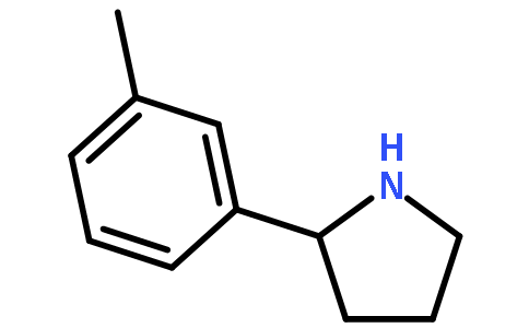2-(3-甲苯基)-吡咯烷