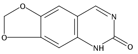 1,​3-​Dioxolo[4,​5-​g]​quinazolin-​6(5H)​-​one