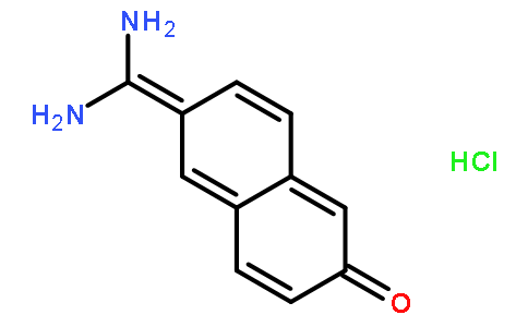6-脒基-2-萘酚,盐酸盐
