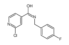 2-Chloro-N-(4-fluorobenzyl)isonicotinamide
