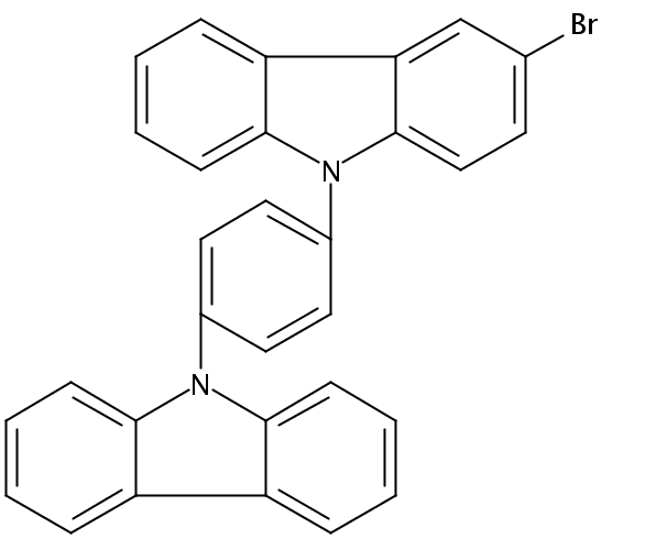 9-(4-(9H-Carbazol-9-yl)phenyl)-3-bromo-9H-carbazole