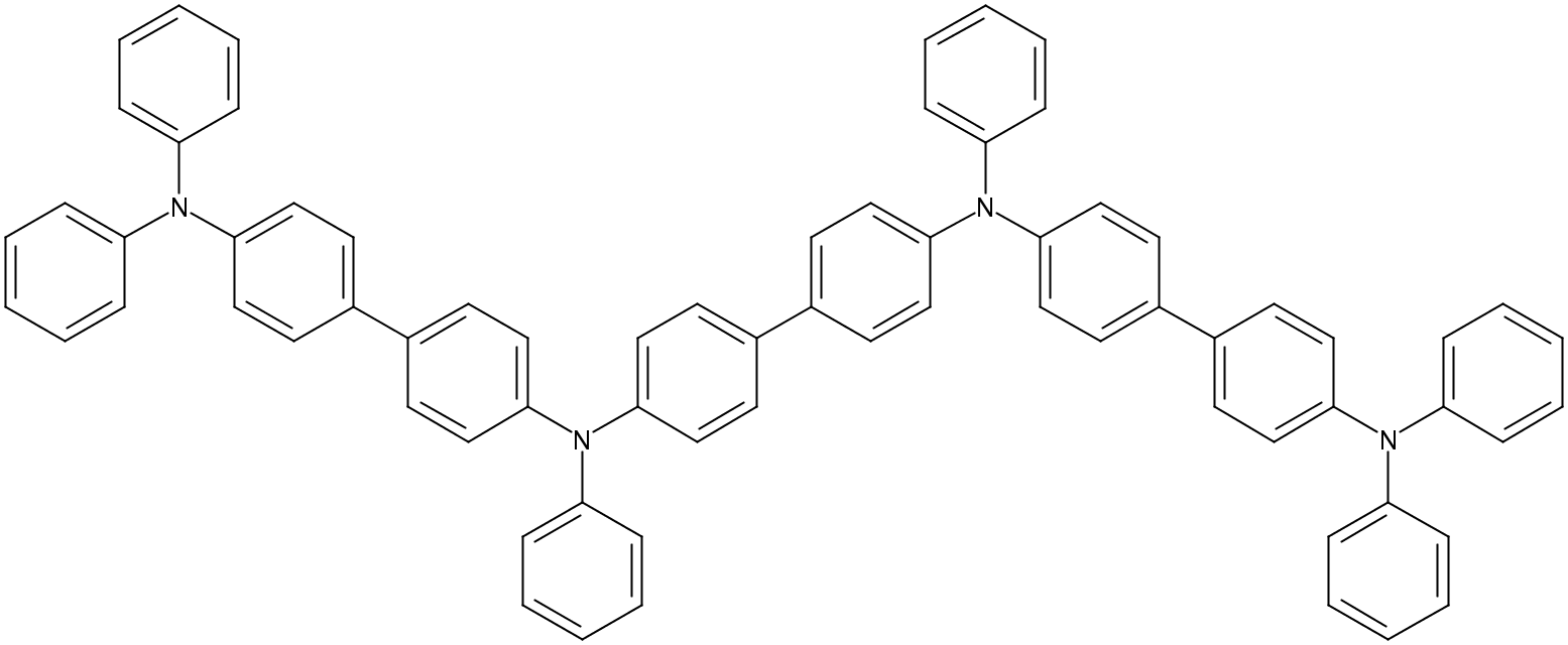 N,N’-二(苯基)-N,N’-二(4’-(N,N-二(苯基 胺基)-4-联苯基)联苯胺