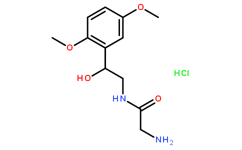 2-氨基-N-[2-(2,5-二甲氧基苯基)-2-羟基乙基]乙酰胺盐酸盐
