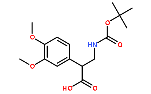 3-((叔丁氧基羰基)氨基)-2-(3,4-二甲氧基苯基)丙酸