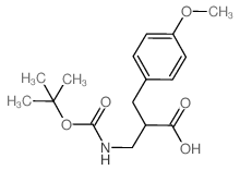 2-N-Boc-2-氨基甲基-3-(4-甲氧基苯基)-丙酸