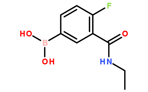 3-(乙基氨甲酰基)-4-氟苯基硼酸