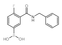 [3-(benzylcarbamoyl)-4-fluoro-phenyl]boronic acid