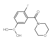 4-氟-3-(吗啉-4-羰基)苯基硼酸