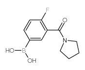 4-氟-3-(吡咯啉-1-羰基)苯基硼酸