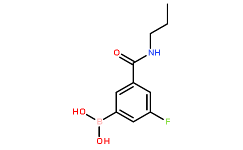 3-氟-5-(正丙基氨甲酰基)苯硼酸