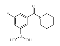 3-氟-5-(哌啶-1-羰基)苯基硼酸