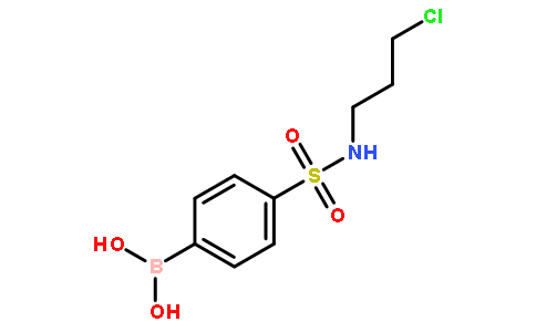 4-(3-氯丙基磺酰氨基)苯硼酸