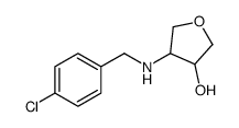 4-[(4-chlorophenyl)methylamino]oxolan-3-ol