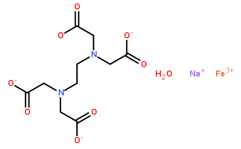 乙二胺四乙酸 铁(III) 钠盐 水合物