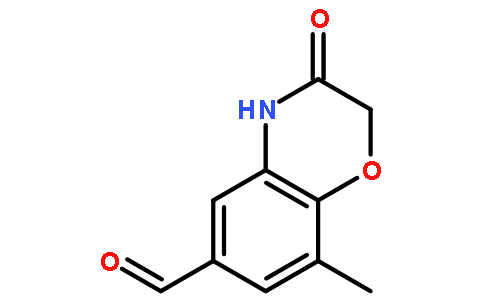 8-甲基-3-氧代-3,4-二氫-2H-苯并[b][1,4]噁嗪-6-甲醛