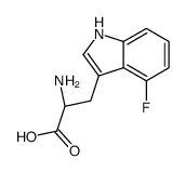 (R)-2-氨基-3-(4-氟-1H-吲哚-3-基)丙酸
