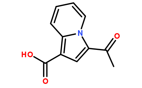 3-乙酰基吲哚嗪-1-羧酸