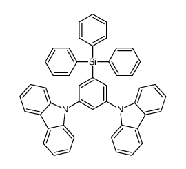 9,9-(5-(三苯基甲硅烷基)-1,3-亚苯基)双(9h-咔唑)