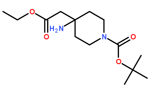 4-氨基-4-(2-乙氧基-2-氧代乙基)哌啶-1-羧酸叔丁酯