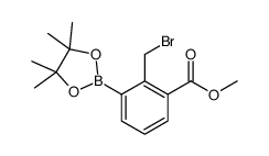 methyl 2-(bromomethyl)-3-(4,4,5,5-tetramethyl-1,3,2-dioxaborolan-2-yl)benzoate