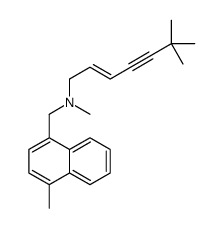 (E)-N,6,6-trimethyl-N-[(4-methylnaphthalen-1-yl)methyl]hept-2-en-4-yn-1-amine
