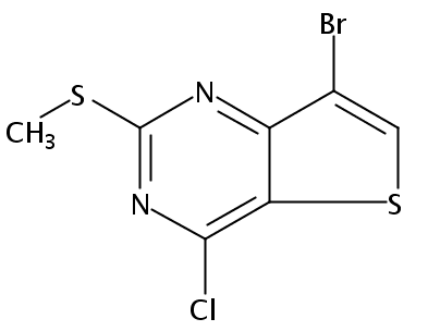 7-溴-4-氯-2-(甲基硫代)噻吩并[3,2-d]嘧啶
