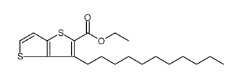 乙基 3-十一烷基噻吩并[3,2-B]噻吩-2-甲酸酯