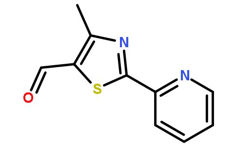 4-甲基-2-(2-吡啶)-5-噻唑羧醛