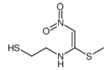 2-[(1-methylsulfanyl-2-nitroethenyl)amino]ethanethiol
